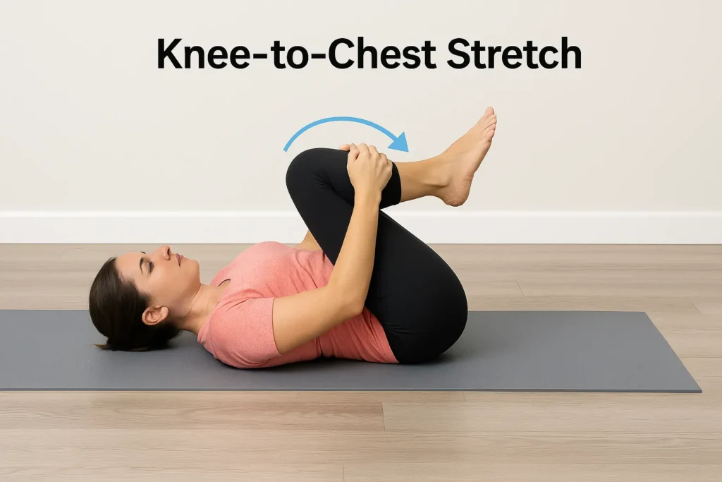 knee to chest stretch
